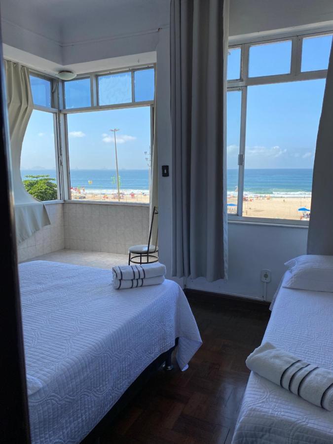 Frente Mar De Copacabana Daire Rio de Janeiro Dış mekan fotoğraf