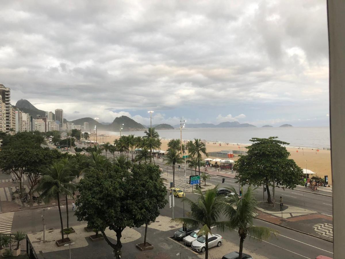 Frente Mar De Copacabana Daire Rio de Janeiro Dış mekan fotoğraf