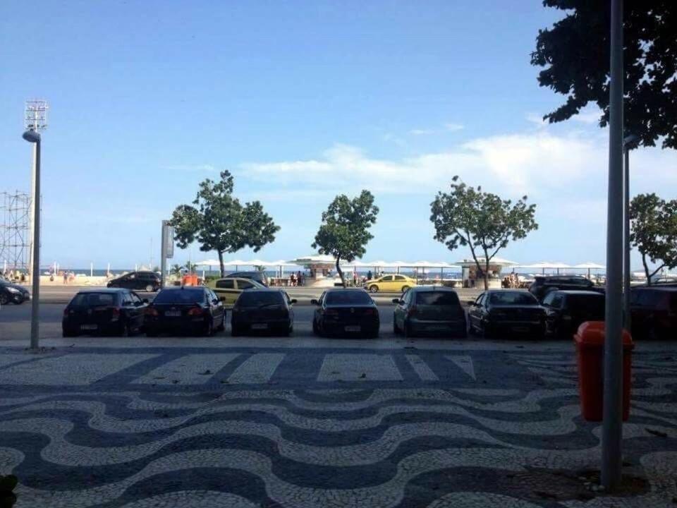 Frente Mar De Copacabana Daire Rio de Janeiro Dış mekan fotoğraf